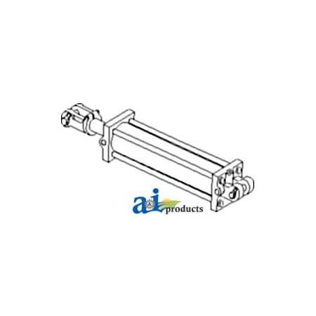 A & I Products Cross Dbl Acting Cylinder 4.3" x4.9" x22.7" A-308DB